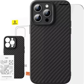 Pouzdro na mobilní telefon Baseus Apple iPhone 15 Pro černé