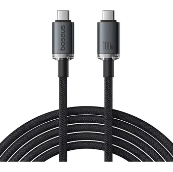 Datový kabel Baseus CB000089 USB 3.2, USB C vidlice,z obou stran, 1,5m, černý