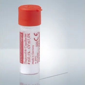 Hirschmann Laborgeräte Kapiláry "end-to-end" s heparinem (Minicaps) Varianta: 2 µl, (100 ks)
