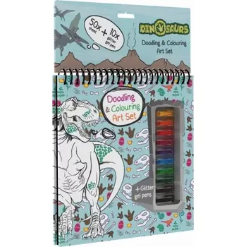 Hračka Blok s gelovými pery Dinosauři od JIRI MODELS