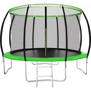 Trampolína Trampolína PIXINO Deluxe 366 cm s ochrannou sítí a žebříkem