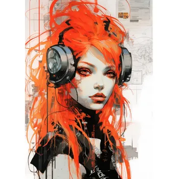 Plakát Plakát Rytmus Metropole bez rámu 39,5 x 55 cm