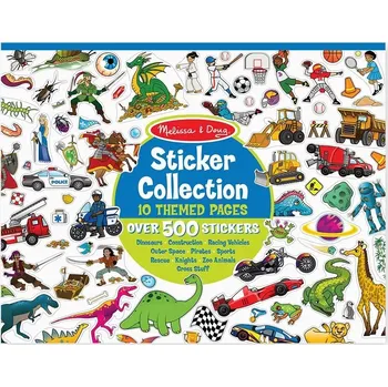 samolepka Kolekce samolepek pro kluky 500 ks