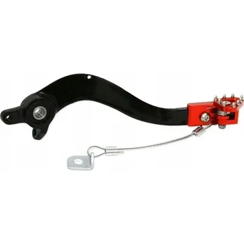 ACCEL brzdová páčka nožní KTM SX 85 03-17, SX 105 06-11, HUSQVARNA TC 85 14-17 barva oranž