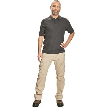 pracovní tričko DHANU polokošile žlutá M