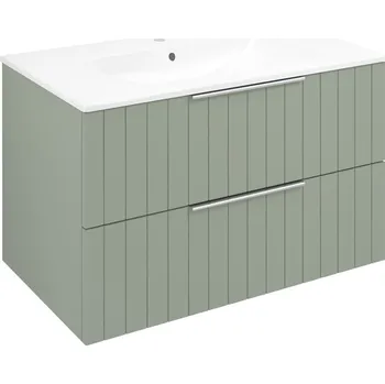 Koupelnový nábytek Cirasa umyvadlová skříňka 79,8x52x46cm, verde strip CR801-4444S