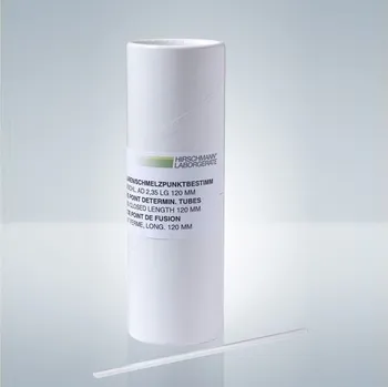 Hirschmann Laborgeräte Jednostranné kapiláry, vhodné pro stanovení bodu tání Varianta: 060/1,35 (100 ks)