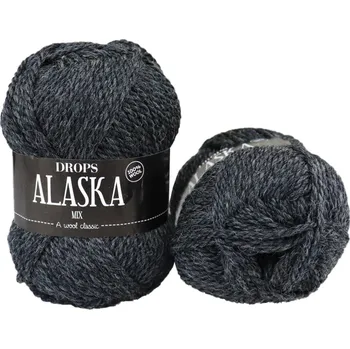 Příze Drops Alaska MIX 05 antracit