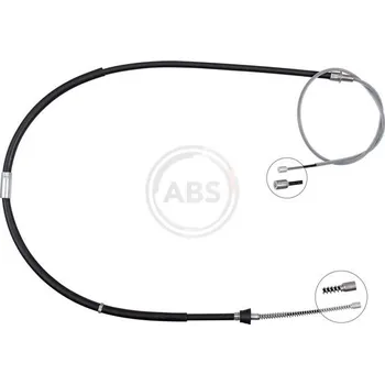 Lanko parkovací brzdy Tažné lanko, parkovací brzda A.B.S. K10182