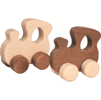 ostatní stavebnice GOKI Dřevěná mašinka 1 ks (mix)