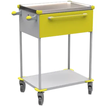 ASSIST 191 vozík zdravotnický, plast ABS, žlutá