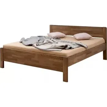 Postel Postel Sofi - oblé rohy 90x200 cm Antracit (+5%) Buk jádrový