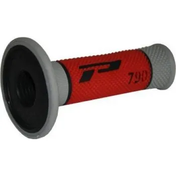 PROGRIP gripy PG790 OFF ROAD (22+25mm, délka 115mm) barva černá/šedá/červená (trojdílné) (