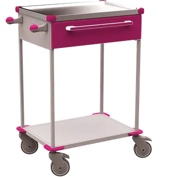 ASSIST 190 vozík zdravotnický, plast ABS, fialová