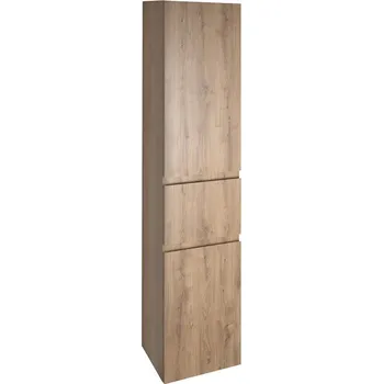 Koupelnový nábytek Altair vysoká skříňka s košem 40x184x31cm, levá, dub emporio AI485L