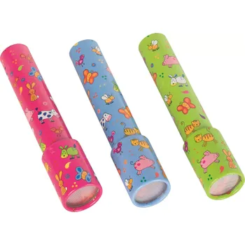 Dřevěná hračka GOKI Krasohled Na farmě Modrá