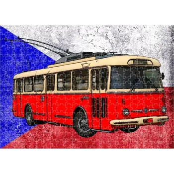 Puzzle Puzzle s trolejbusem (foto puzzle trolejbus)