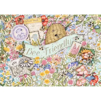 Puzzle RAVENSBURGER Včelařův svět Bee Friendly 1000 dílků