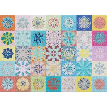 Puzzle Puzzle Patchwork 1000 dílků od Cloudberries