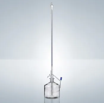 Odměrný válec Hirschmann Laborgeräte Aut. byreta AS, Schellbach, ventil PTFE Objem: 10 ml