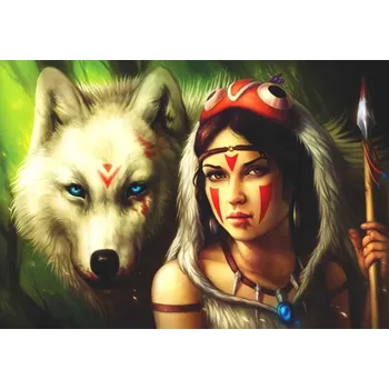 Puzzle AnaTolian Princezna válečnice 500 dílků