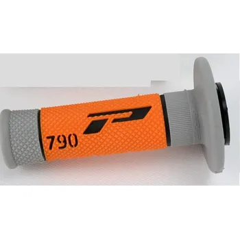 PROGRIP gripy PG790 OFF ROAD (22+25mm, délka 115mm) barva černá/šedá/oranžová (trojdílné)