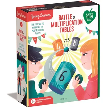 Desková hra Clementoni Hra Bitva násobilek
