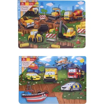 Matyska vkládačka Dopravní prostředky 1ks mix 140733