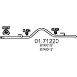 Výfuková trubka MTS 01.71220