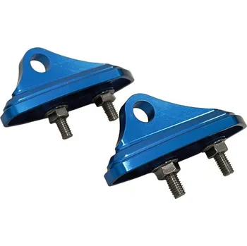 Zrcátko pro motocykl ACCEL adaptér zrcátek YAMAHA R1, R6 barva modrá