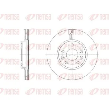 Brzdový kotouč Brzdový kotouč REMSA 62130.10
