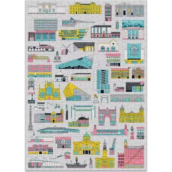 Puzzle Puzzle s Budovami 500 Dílů od Cloudberries