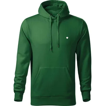 Dámská mikina UTOPY Pánská Basic Dámská sportovní mikina - Color Selection Barva: Bottle Green, Velikost: XXL