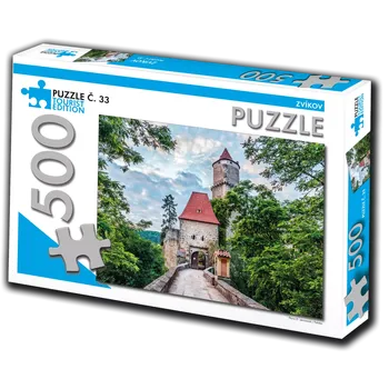 Puzzle Puzzle Zvíkov 500 dílků – TOURIST EDITION