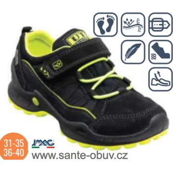 Dámská zdravotní obuv SANTÉ IC/381928 NERO JUNIOR obuv vel.36-40, --- - 40