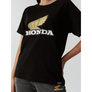 Moto dres Diverse extreme team - Honda retro triko - Dámské HND L0622 barva černá XS