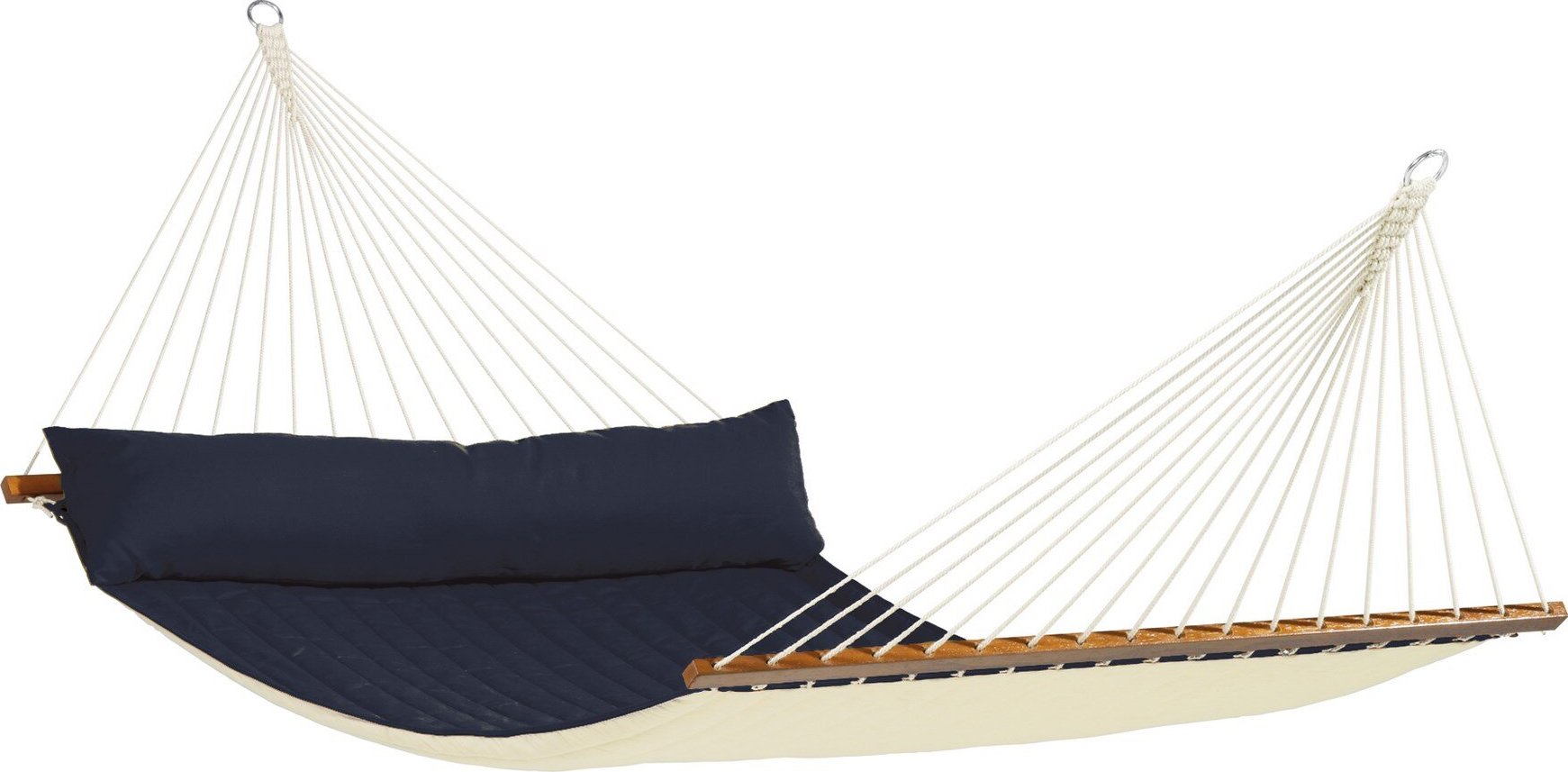 Houpací síť s tyčemi La Siesta Alabama Kingsize redpepper