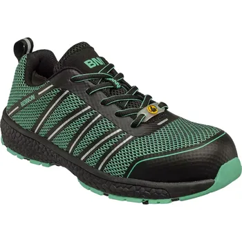 Pracovní obuv BNN VECTRA S1 ESD NM TRQ/black Low 0978030766 zel - 40