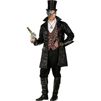 Pánský kabát,kožený vzhled - M/L