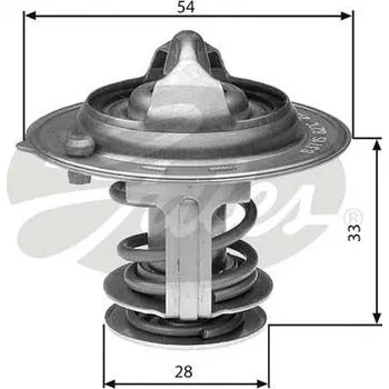 Těsnění motoru Termostat, chladivo GATES TH29888G1