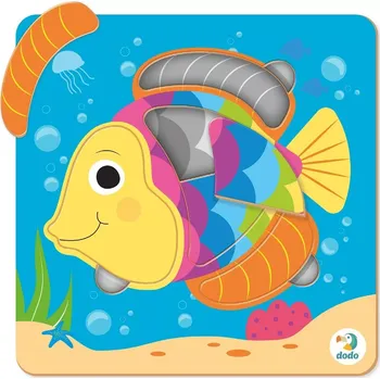 Puzzle Dodo rybka 5 dílků