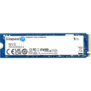 Kingston NV3 SSD 1 TB NVMe…
