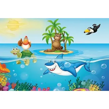 Puzzle Dřevěné puzzle ART PUZZLE Kuře na dovolené 50 dílků