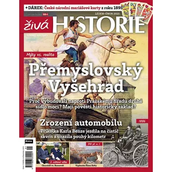 Časopis Živá historie 1-2/2025 - Přemyslovský Vyšehrad