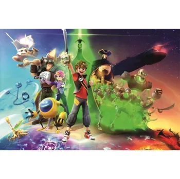 Puzzle Trefl Puzzle Zak Storm: Dobytí moří 100 dílků