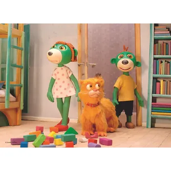 Puzzle TREFL Treflíci: S kočičkou 20 dílků