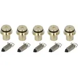 5 ks TOURMAX Jehla plováku karburátoru SUZUKI DR 350S/SE 90-97, DR 750 88-89, DR 800 90-99