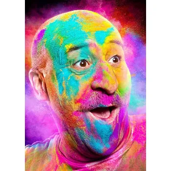 Puzzle Enjoy Plešatý muž se směje 1000 dílků