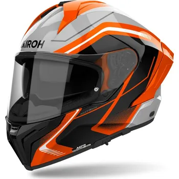 Helma na motorku AIROH přilba MATRYX Wide oranžová lesklá 2026 - 2XL