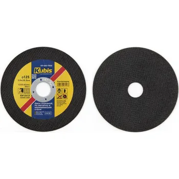 Řezný kotouč KUBIS Procraft 07-00-7122 kotouč pro řezání kovu 125*1.2*22 mm